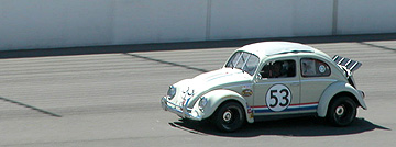 Herbie on track.