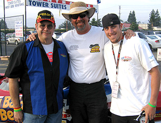 Joe Benson with Randy & Travis Balough.