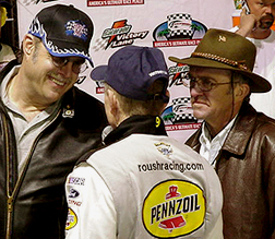 Unc with Mark Martin & Jack Roush.