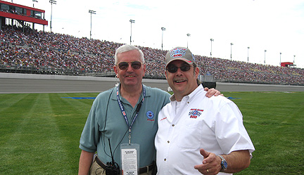 Rick Lalor & Unc just before the race.