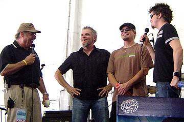 J.B. interviewing Crossfade.