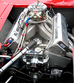 Randy's 1050hp Vette engine.