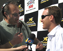 Unc interviewing Kevin Harvick.