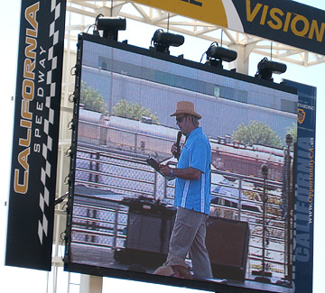 Joe on the big screen.