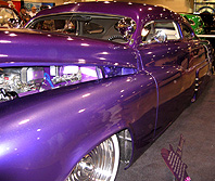 More purple.