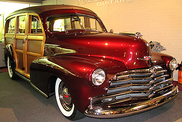 Eric Claptons 1941 Woody Chevrolet.