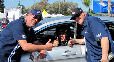 Randy & Travis Balough pose w/Joe.