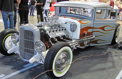 12 cylinder Hot Rod Lincoln.