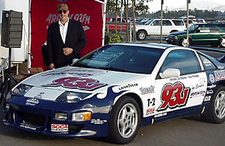 J.B. & 300ZX at Cal Spdway.