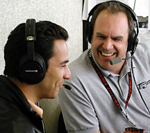 J.B. & Helio Castroneves.