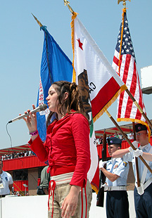 Rachelle Dobin singing