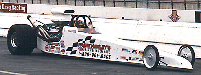 On track in Hawley Dragster