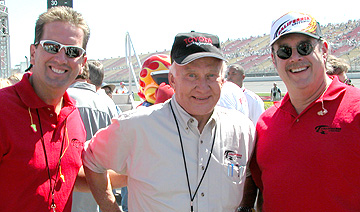 J.B. & Shawn with Buzz Aldrin.