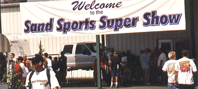 One of Sand Sport Super Show Entrances