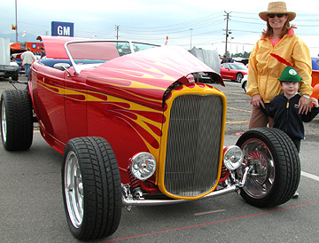 Jan & Jeremy's roadster.